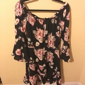 Large Floral Xhilaration Dress NEVER WORN